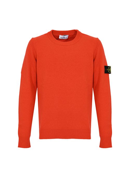 Maglia 5100072 in lana d'agnello Aragosta STONE ISLAND | 5100072S00A3V0018